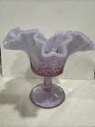 5.75” FENTON - VINTAGE ORCHID /LAVENDER OPALESCENT COMPOTE