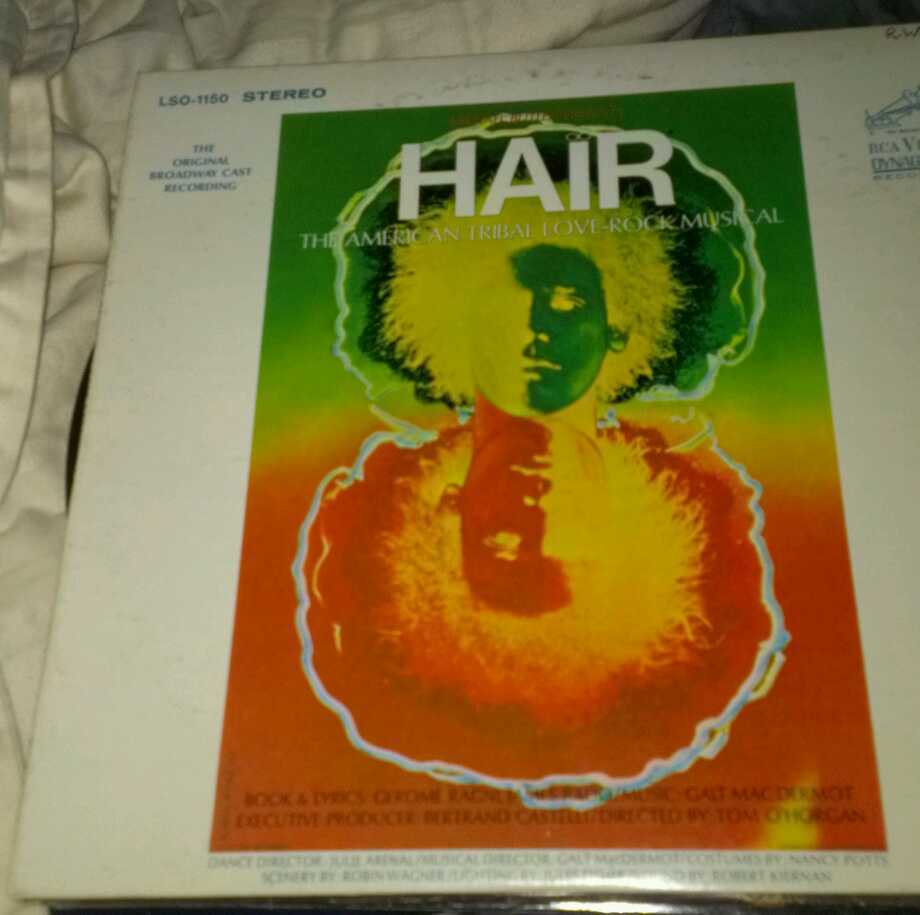 HAIR オリジナルサウンドトラック LP Hair - Original Broadway Cast Soundtrack LP - Reissue RCA Victor