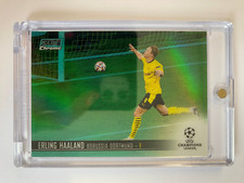 TOPPS STADIUM CLUB CHROME 2021 ERLING HAALAND BORUSSIA DORTMUND AQUA 149/199