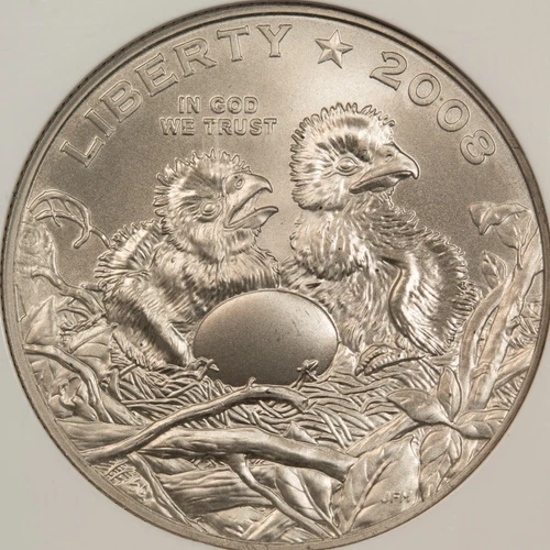 2008 S Bald Eagle 50C NGC MS69 Half Dollar Item#J10349