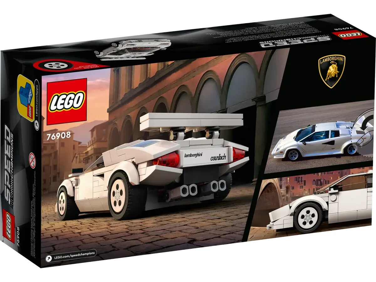 76908 LEGO Speed Champions Lamborghini Countach 673419358736| eBay