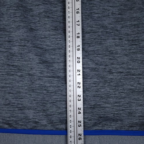 New Balance Jacket Womens Large Blue Gray Athletics Half Zip Running Pullover - Picture 6 of 13