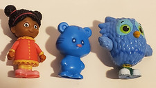 JAKKS PBS TELEVISION DANIEL TIGER'S NEIGHBORHOOD TOY FIGURES ELAINA TIGEY O OWL