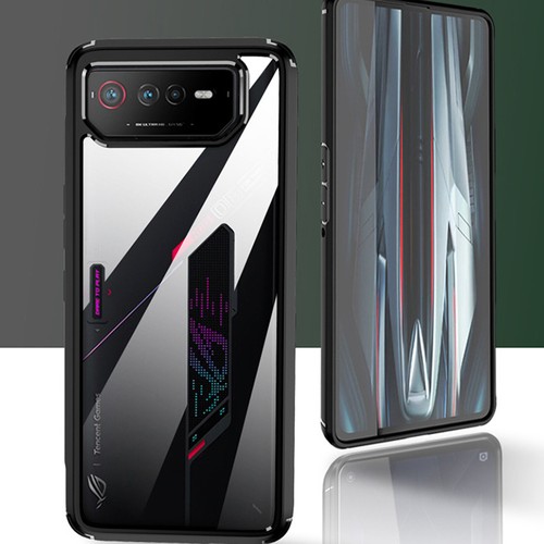 Custodia robusta per Asus ROG Phone 6/6 Pro custodia posteriore trasparente antiurto # - Foto 2 di 8