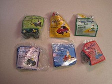 McDonalds 1988 Mac Tonight Travel Toys - Regional - Complete Set - MIP