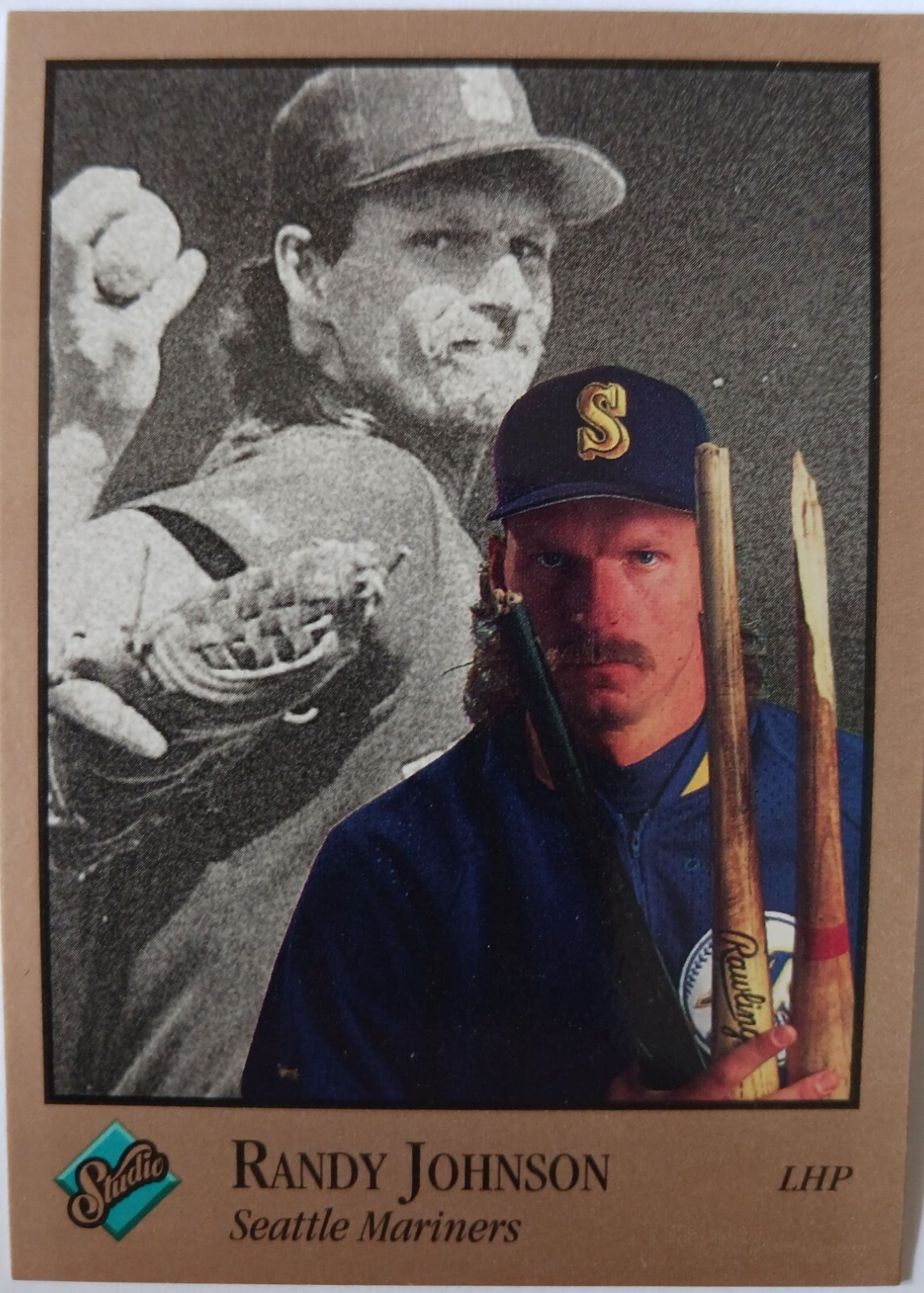 1992 Studio - #234 Randy Johnson Seattle Mariners HOF