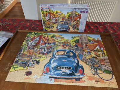 Falcon Strictly limitierte Auflage 1000-teiliges Puzzle - Sunday Drivers. Komplett.