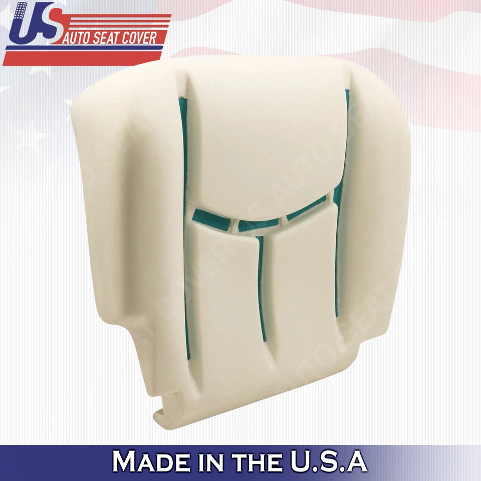 Chevy Avalanche 2003 2004 2005 2006 conductor pasajero cuero/tela cubierta neutral Foto 3 de 4