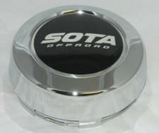 Sota Offroad Chrome 8 Lug Wheel Rim Center Cap 6005k132 Chc-49302 1281c01