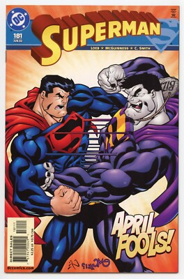DC Comics Superman (1987) #181 Loeb McGuinness Bizarro NM 9.4