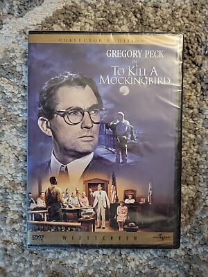 To Kill a Mockingbird (DVD, 1998, Widescreen, Collectors Edition) New Sealed