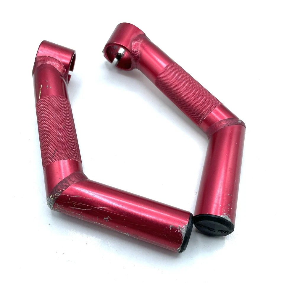 Vintage Control Tech Red Anodized Bar Ends MTB - Image 4 of 4