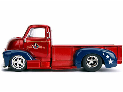 1952 CHEVROLET COE PICKUP & WONDER WOMAN FIGURE DC COMICS 1/24