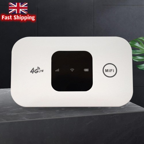 Wireless Modem with SIM Card Slot Mobile Hotspot 2100mAh Broadband Wide Coverage