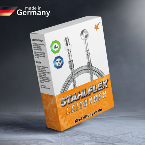 Stahlflex Bremsleitung für AJP PR3 200 MX -- Bj. 2011 200ccm Vorne wie Orig. - Afbeelding 1 van 7