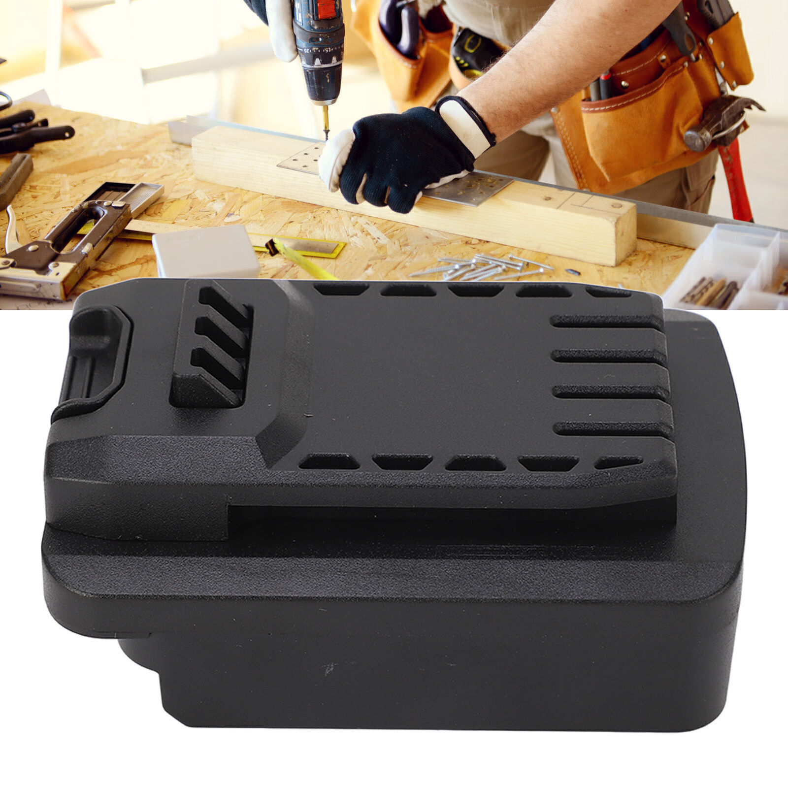 Battery Adapter Wide Compatibility Power Tool Battery Converter for Bosch 18V