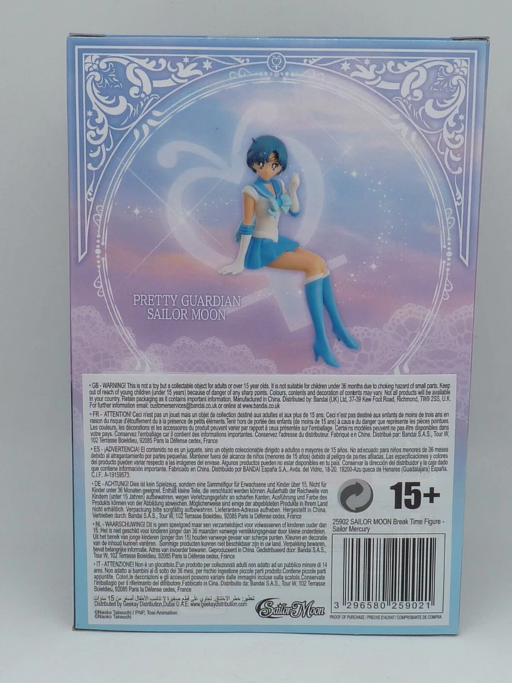 BANPRESTO OFFICIEL Figurine Sailor Moon Break Time Sailor Mercury - Photo 4/4
