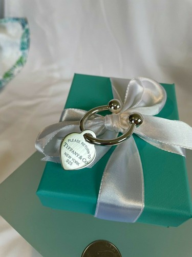 Tiffany Heart Screwball Key Ring 