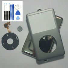 Gray iPod Classic 80GB 120GB 160GB front panel  clickwheel back cover housing