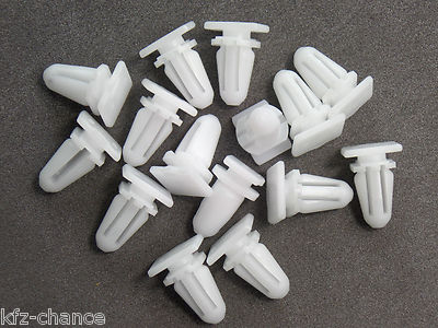 15x Einstiegsleisten Klammern Blende Zierleisten Clips für BMW E21 E23 E36 E30