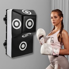 Adjustable Height 6 Strike Target Points Punching Wall Mount Punching Bag