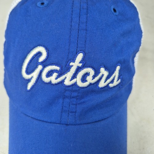 Cappello da baseball donna Gators Nike blu bianco Nike Team Hat regolabile - Foto 3 di 10