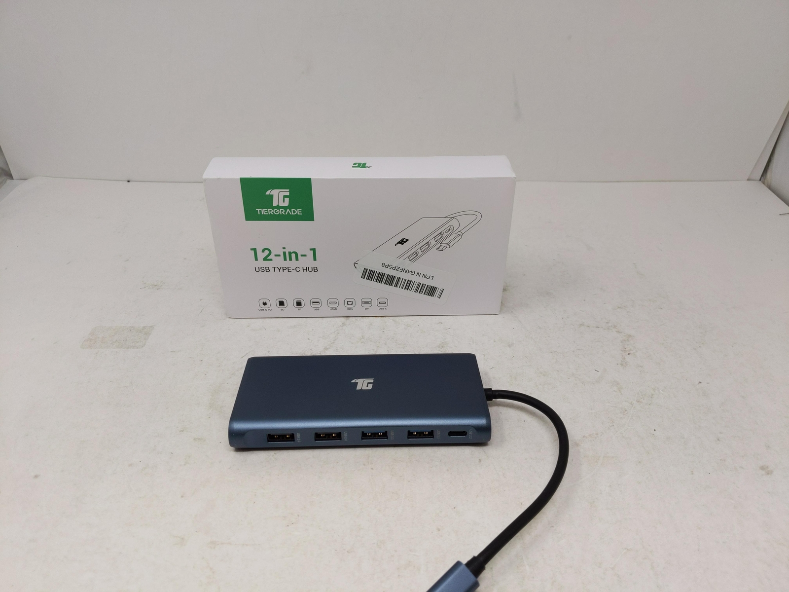 USB C Laptop Docking Station Dual Monitor 12-in-1 Hub, 2 HDMI, DP, Ethernet, 100