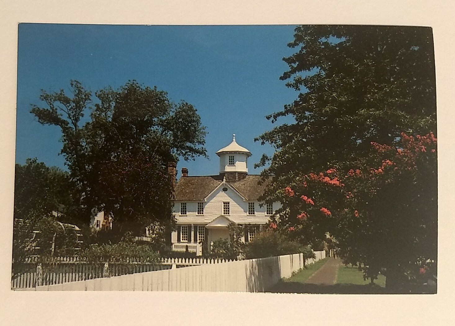 Postcard The Cupola House at Edenton NC, Chowan County, Nat'l Historic