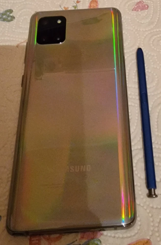 SAMSUNG Galaxy Note10 Lite 128 GB Aura Glow Dual SIM - Bild 3 von 4