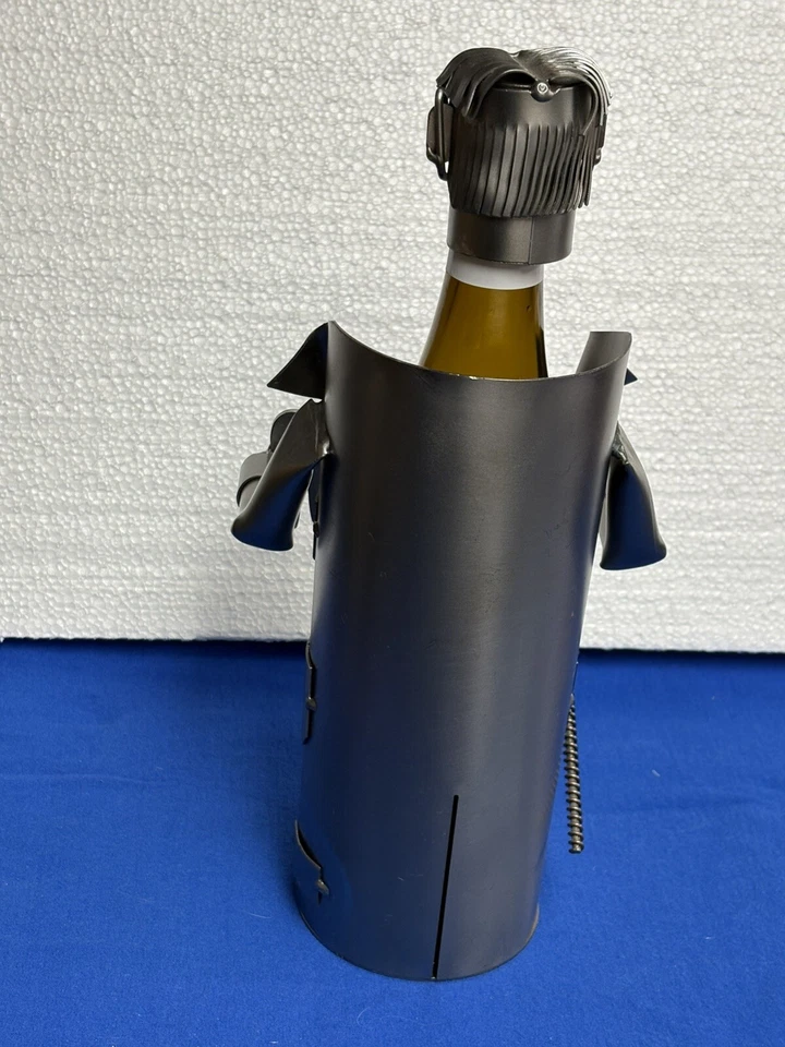 REGALO DENTAL, H & K Escultura Acero Portabotellas de Vino Dentista con Herramienta + Diente Foto 4 de 4