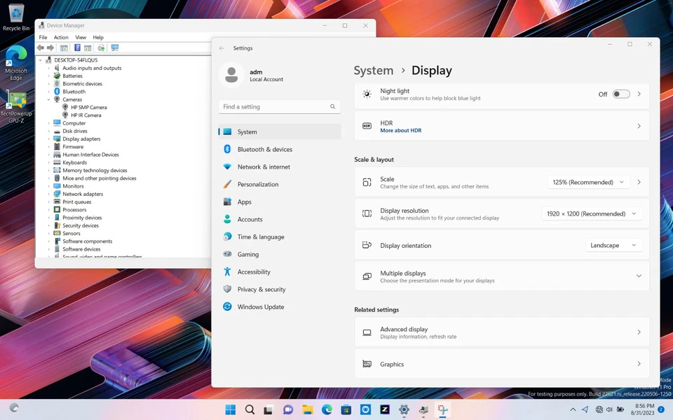 Дисплей для HP ZBook Fury 16 G10 или G9 16 дюймов WUXGA PVCY 1000 нит AG IR N19251-001 - Изображение 3 из 4