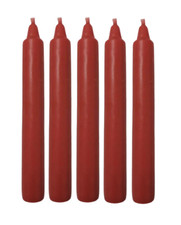 CANDLES FOR DINNER COLORFUL CHEAP PRICE - MANY ASSORTED COLOURS PACK OF 1  5  10