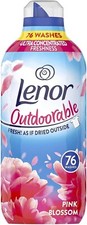 Lenor Outdoorable Fabric Conditioner, Pink Blossom, 76 Washes