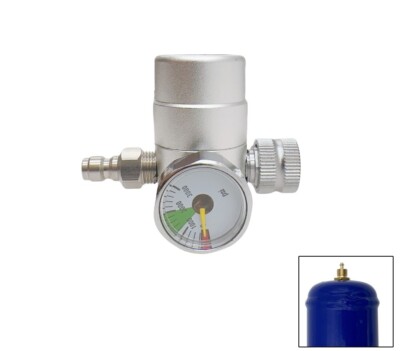 Whipped Cream Pressure Regulator Valves with M11 Threads and 8mm Male Quick Diso