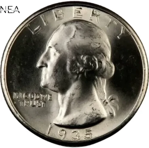 1935 Washington Quarter ~ Gem BU ~ 90% Silver