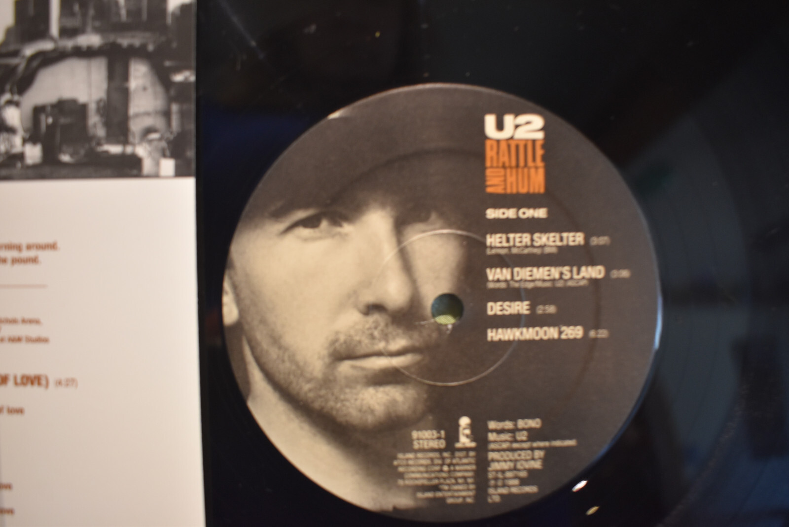 U2 Rattle And Hum DBL LP eBay