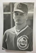 Gary Varsho (1989) Chicago Cubs Vintage Baseball Postcard PCCC