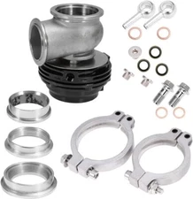 38mm Turbo External Wastegate MVS BOV Boost W/ Tial V-Band Flange Springs