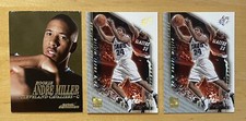 Andre Miller Lot Of (3) With 1999 Rookie & 2000 SPx Cleveland Cavaliers EX