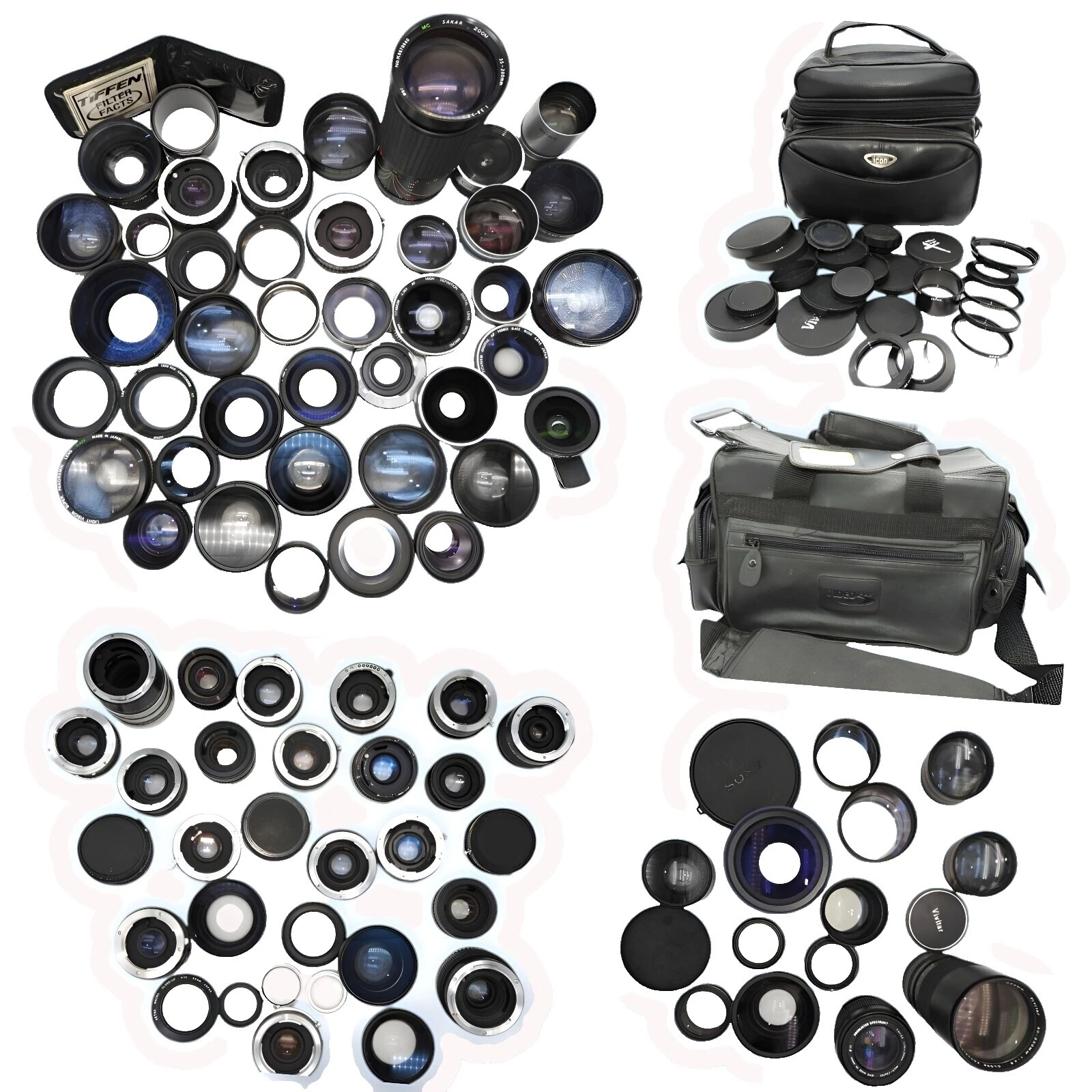 Paquetes de accesorios de la cámara para Panasonic Nikon COOLPIX