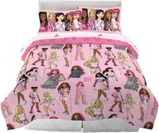 Barbie "Barbiecore" Kids Reversible Bed Set-AB0BQKG2TLT4, AB0BQKGKWB44