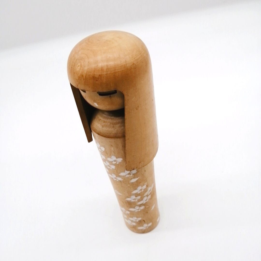 20.5cm Vintage Japanese Creative KOKESHI Doll – by MIYAJIMA
