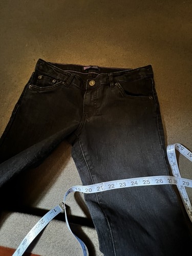 Levi Strauss Denim Leggings Dark Rinse Girls Size 16 Good Pre Owned Condition - Picture 9 of 12