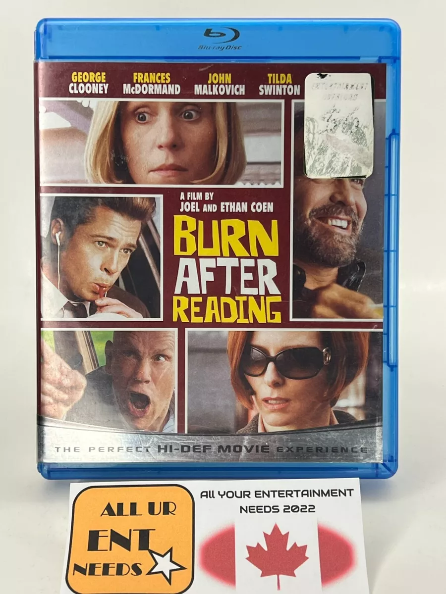 Burn After Reading Coen 2008 Blu Ray Disk G eBay