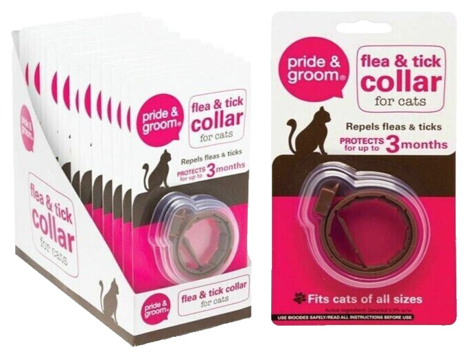Cat Flea & Tick Collar Flee Lasts 3 Months Protection Stretch Fits All Size Cats - Image 4