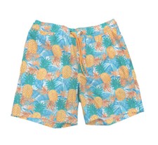 Member's Mark Men's 4-Way Stretch UPF 50 Resort Swim Trunk Pineapple Bloom