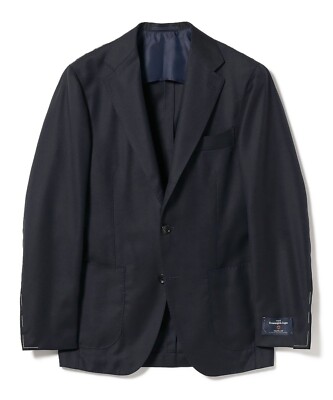 SHIPS　ZEGNA　TRAVELLER HOPSACK　　48 日本製 ASK availability First) BEAMS Ermenegildo Zegna Wool Hopsack