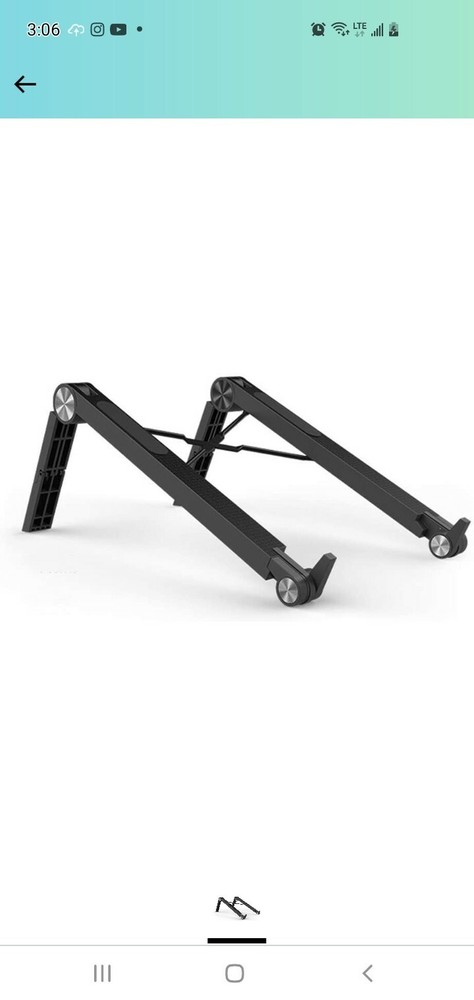 Portable Lightweight Laptop Stand Holder Compact Laptop Riser  