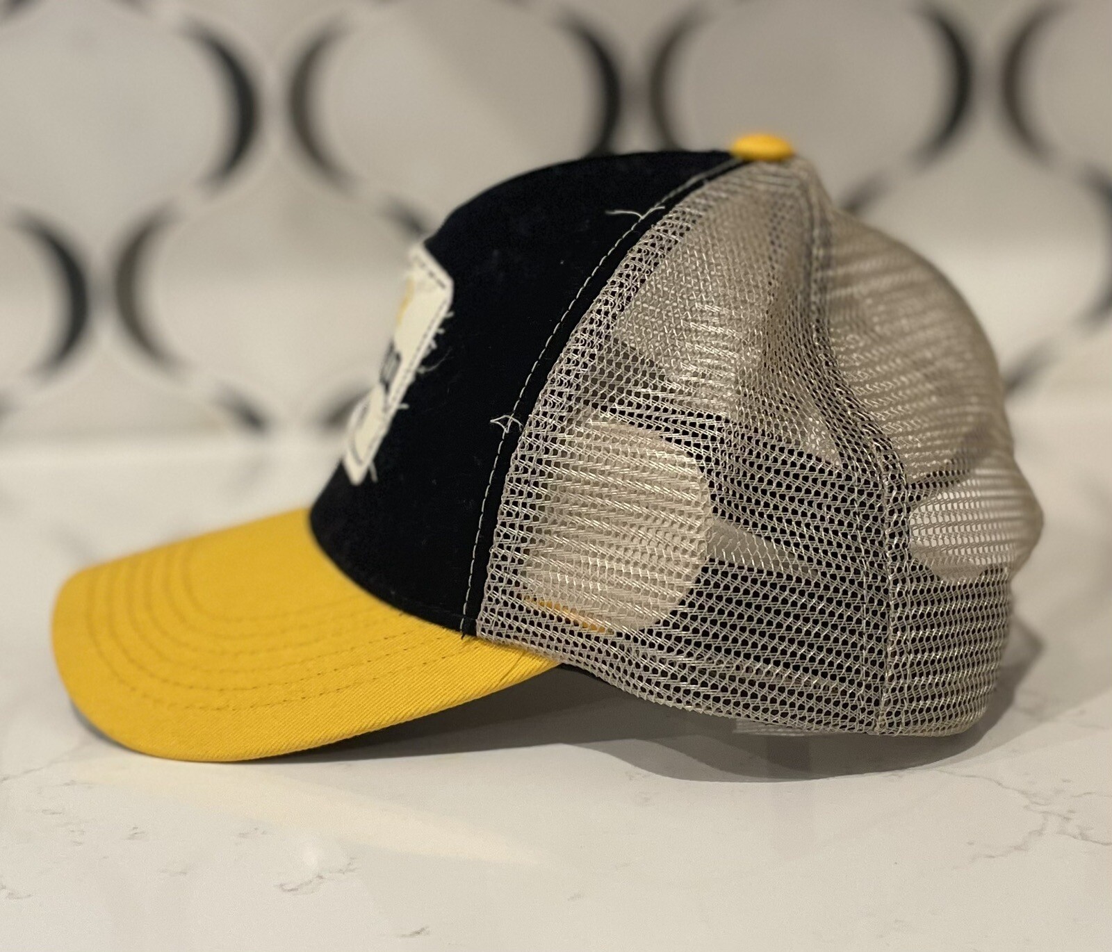 Corona Extra Logo Patch Trucker Snapback Hat - image 3