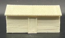 Log Fort Barracks Building 1/72 Scale